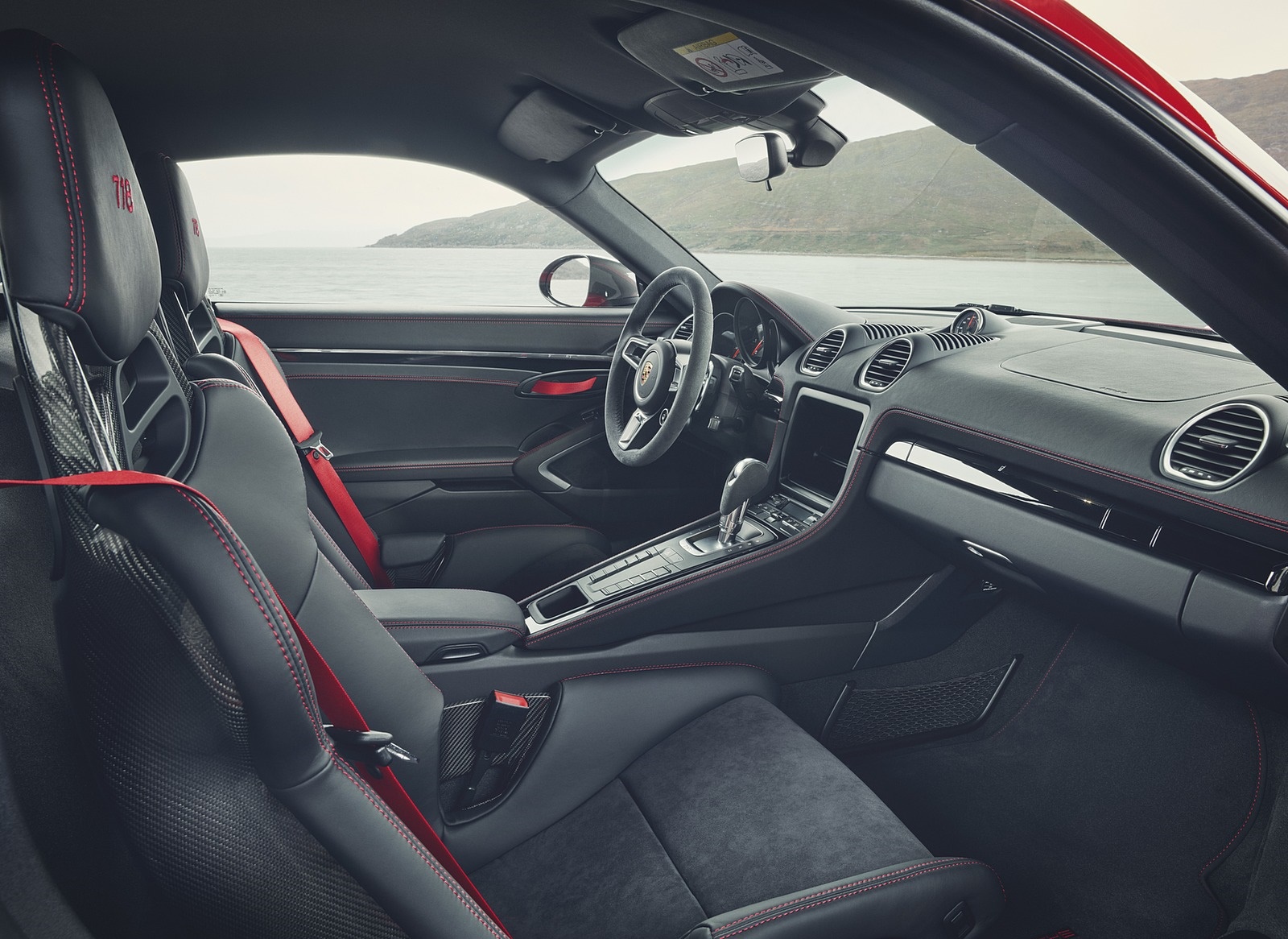 2019 Porsche 718 Cayman T Interior Wallpapers #123 of 133