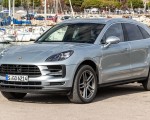 2019 Porsche Macan S (Color: Dolomite Silver Metallic) Front Three-Quarter Wallpapers 150x120