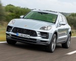 2019 Porsche Macan S (Color: Dolomite Silver Metallic) Front Three-Quarter Wallpapers 150x120