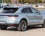 2019 Porsche Macan S (Color: Dolomite Silver Metallic) Rear Three-Quarter Wallpapers 150x120