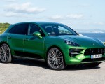 2019 Porsche Macan S (Color: Mamba Green Metallic) Front Three-Quarter Wallpapers 150x120