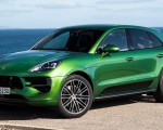 2019 Porsche Macan S (Color: Mamba Green Metallic) Front Three-Quarter Wallpapers 150x120