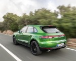2019 Porsche Macan S (Color: Mamba Green Metallic) Rear Three-Quarter Wallpapers 150x120 (13)