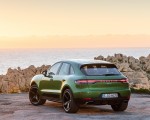 2019 Porsche Macan S (Color: Mamba Green Metallic) Rear Wallpapers 150x120