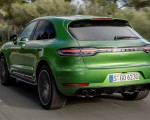 2019 Porsche Macan S (Color: Mamba Green Metallic) Rear Wallpapers 150x120