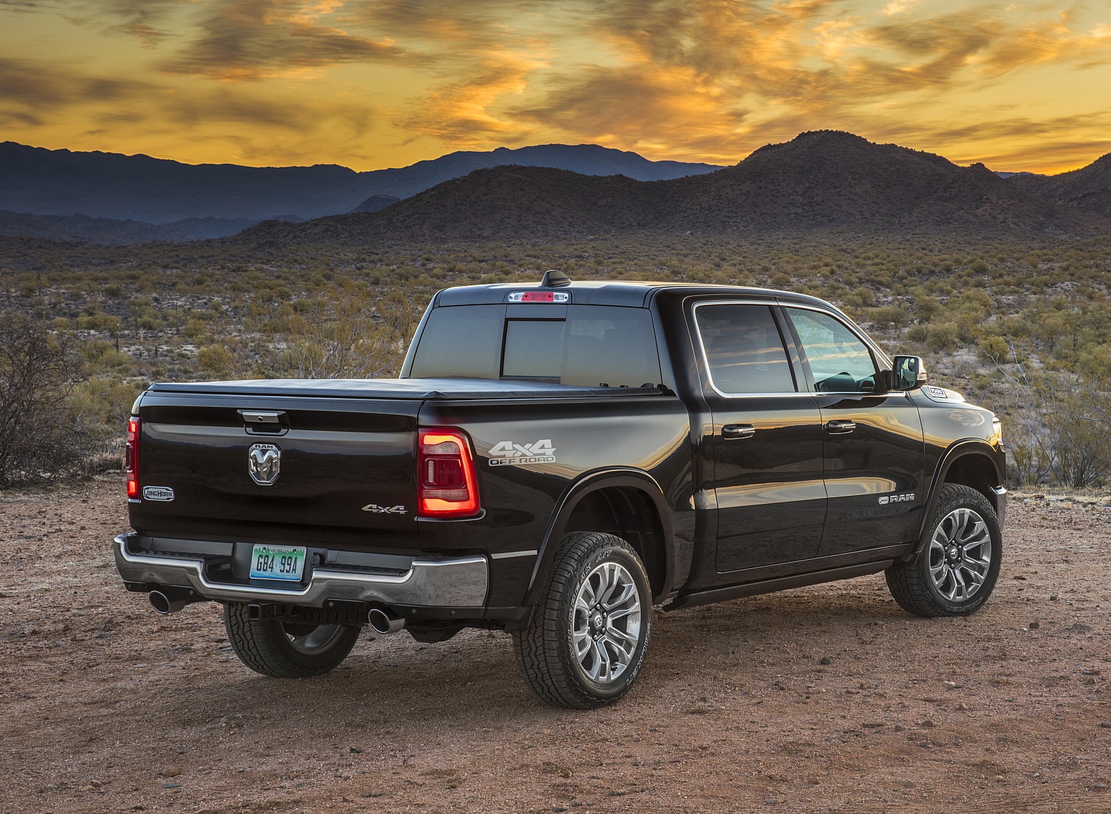 2019 Ram 1500 Laramie Longhorn Edition Rear Three-Quarter Wallpapers #7 of 29