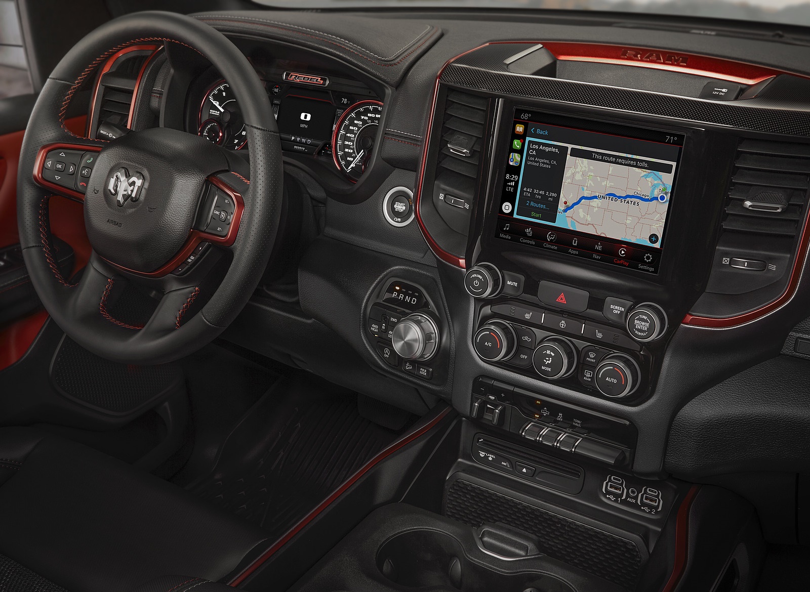 2019 Ram 1500 Rebel Central Console Wallpapers #70 of 70