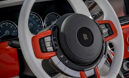 2019 Rolls-Royce Cullinan (Color: Fux Orange) Interior Steering Wheel Wallpapers 450x275 (43)