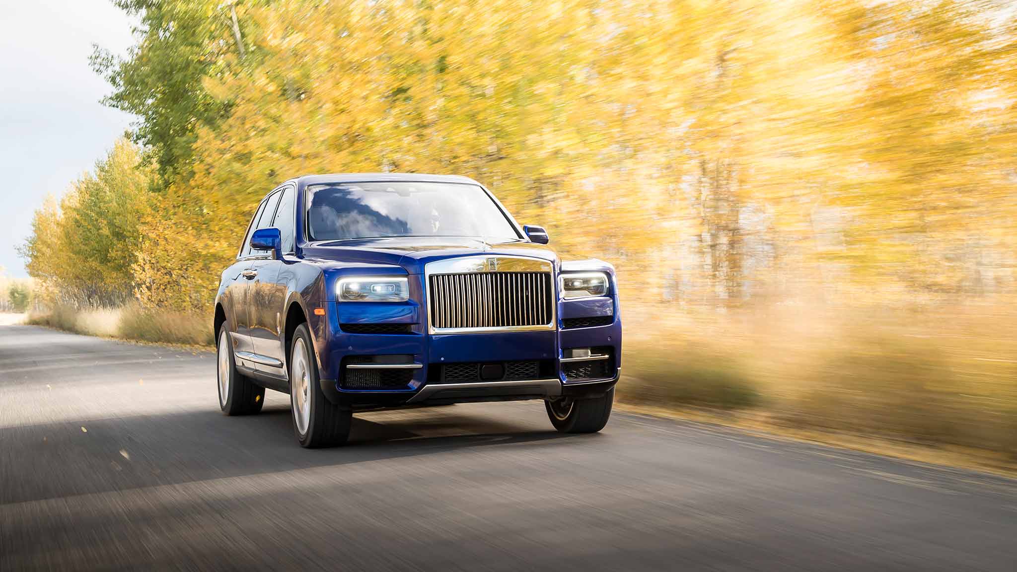 2019 Rolls-Royce Cullinan (Color: Salamanca Blue) Front Wallpapers (4)