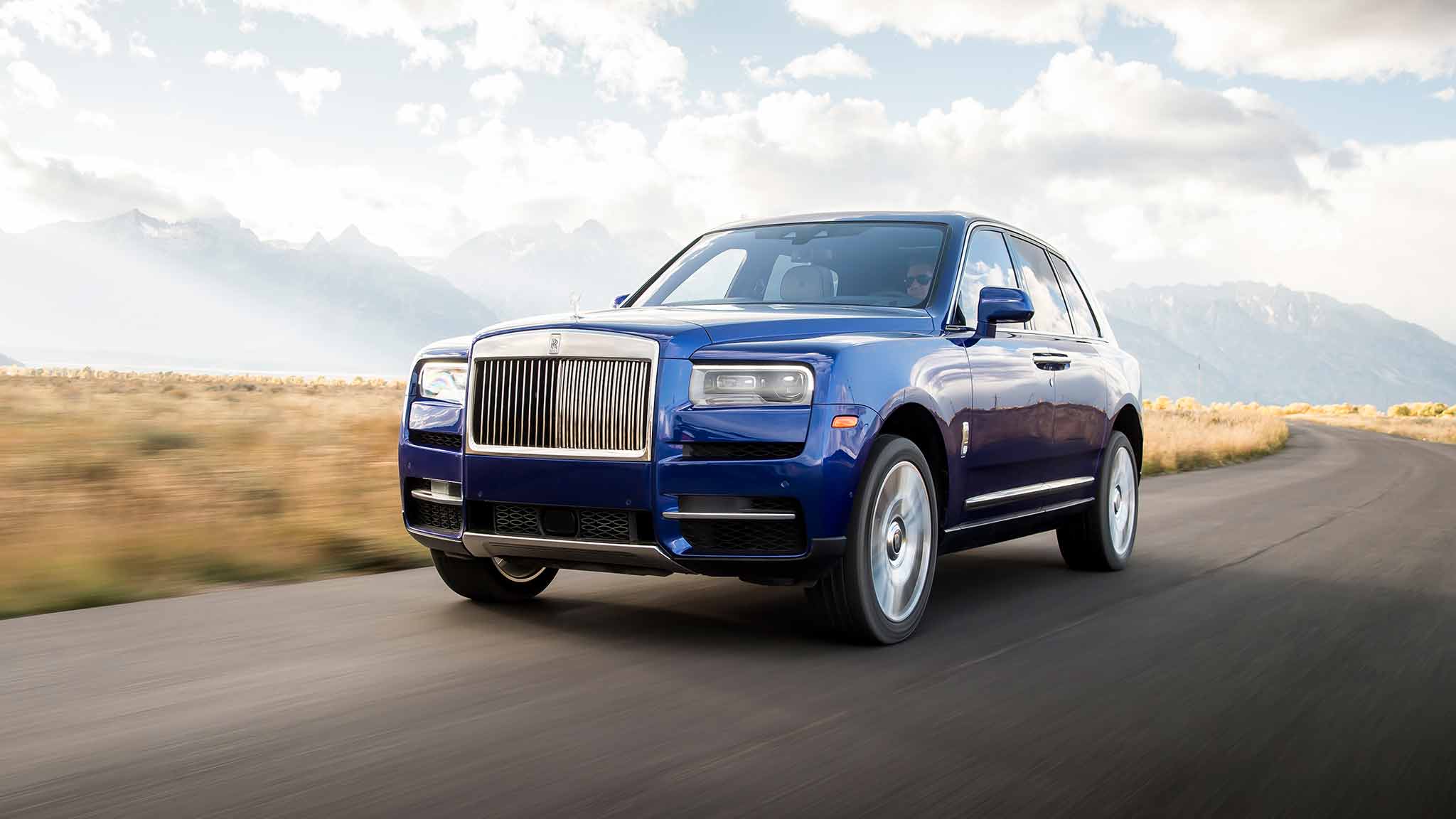 2019 Rolls-Royce Cullinan (Color: Salamanca Blue) Front Wallpapers (1). Download Wallpaper