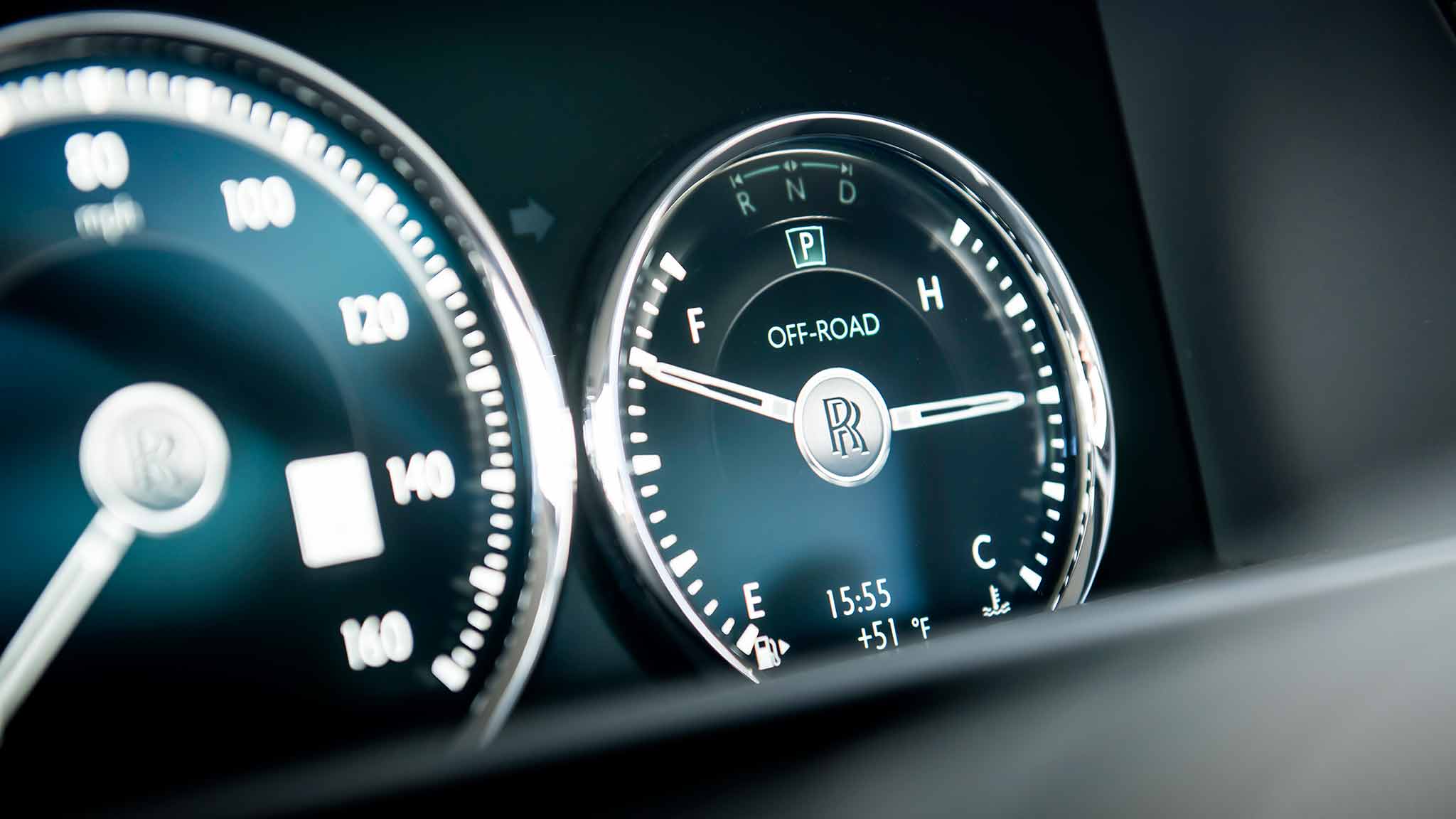 2019 Rolls-Royce Cullinan (Color: Salamanca Blue) Instrument Cluster Wallpapers #28 of 122