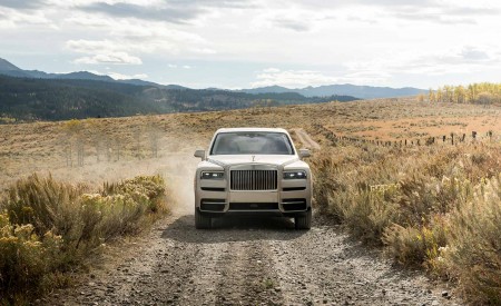 2019 Rolls-Royce Cullinan (Color: White Sands) Front Wallpapers 450x275 (71)