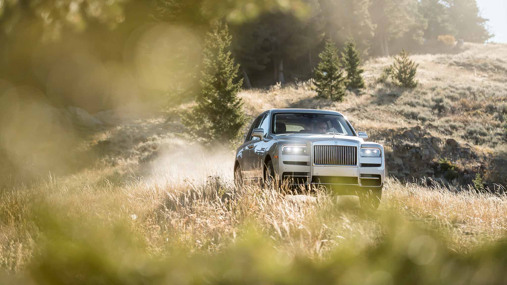 2019 Rolls-Royce Cullinan (Color: White Sands) Front Wallpapers #60 of 122