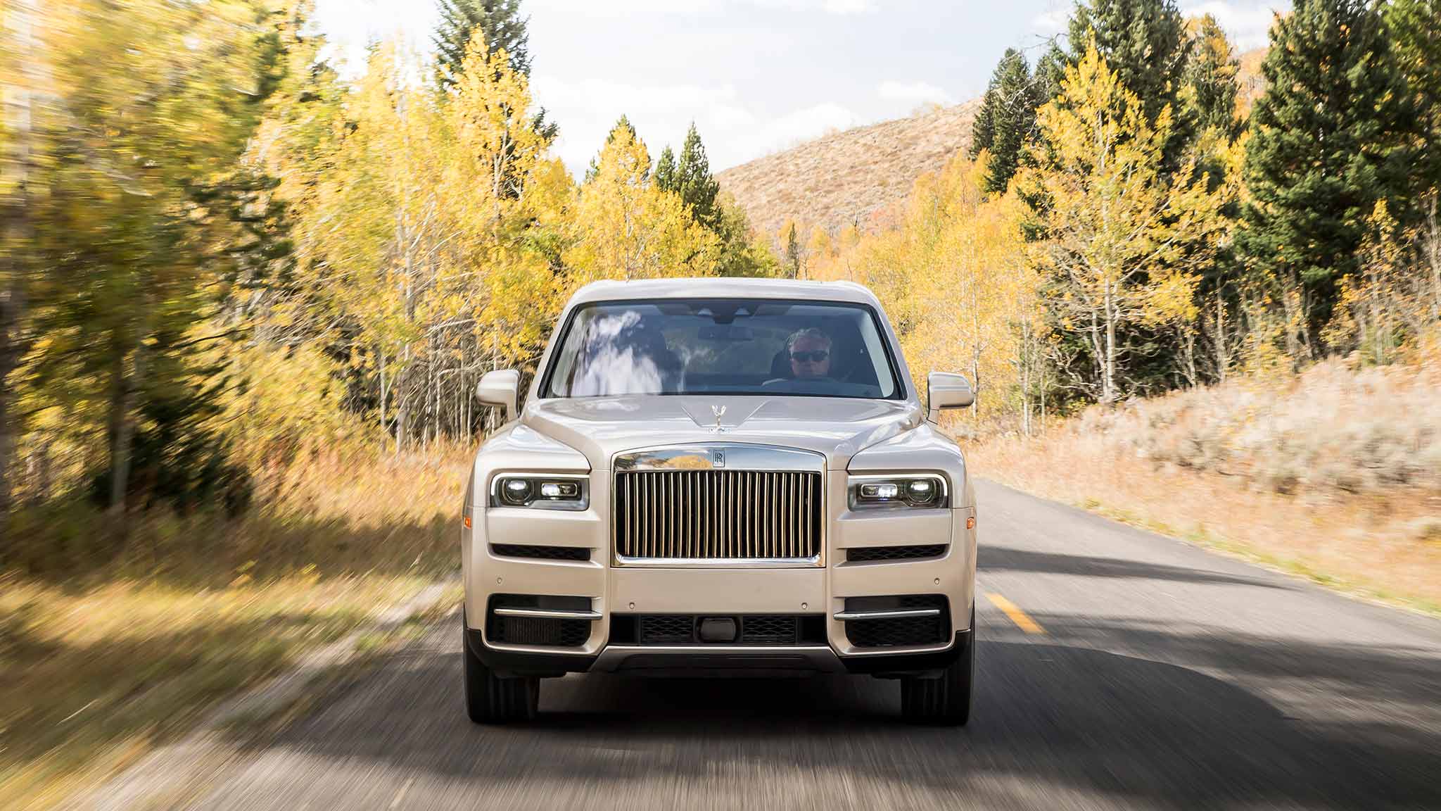2019 Rolls-Royce Cullinan (Color: White Sands) Front Wallpapers #53 of 122