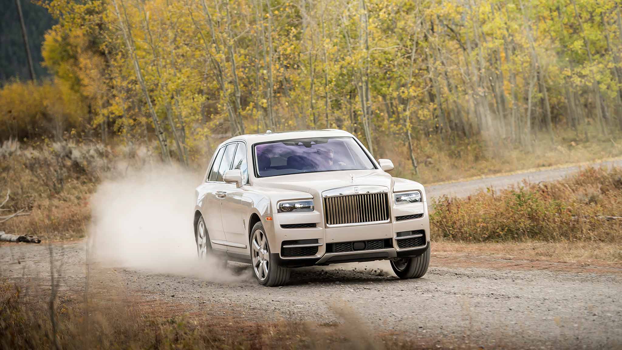 2019 Rolls-Royce Cullinan (Color: White Sands) Off-Road Wallpapers #54 of 122