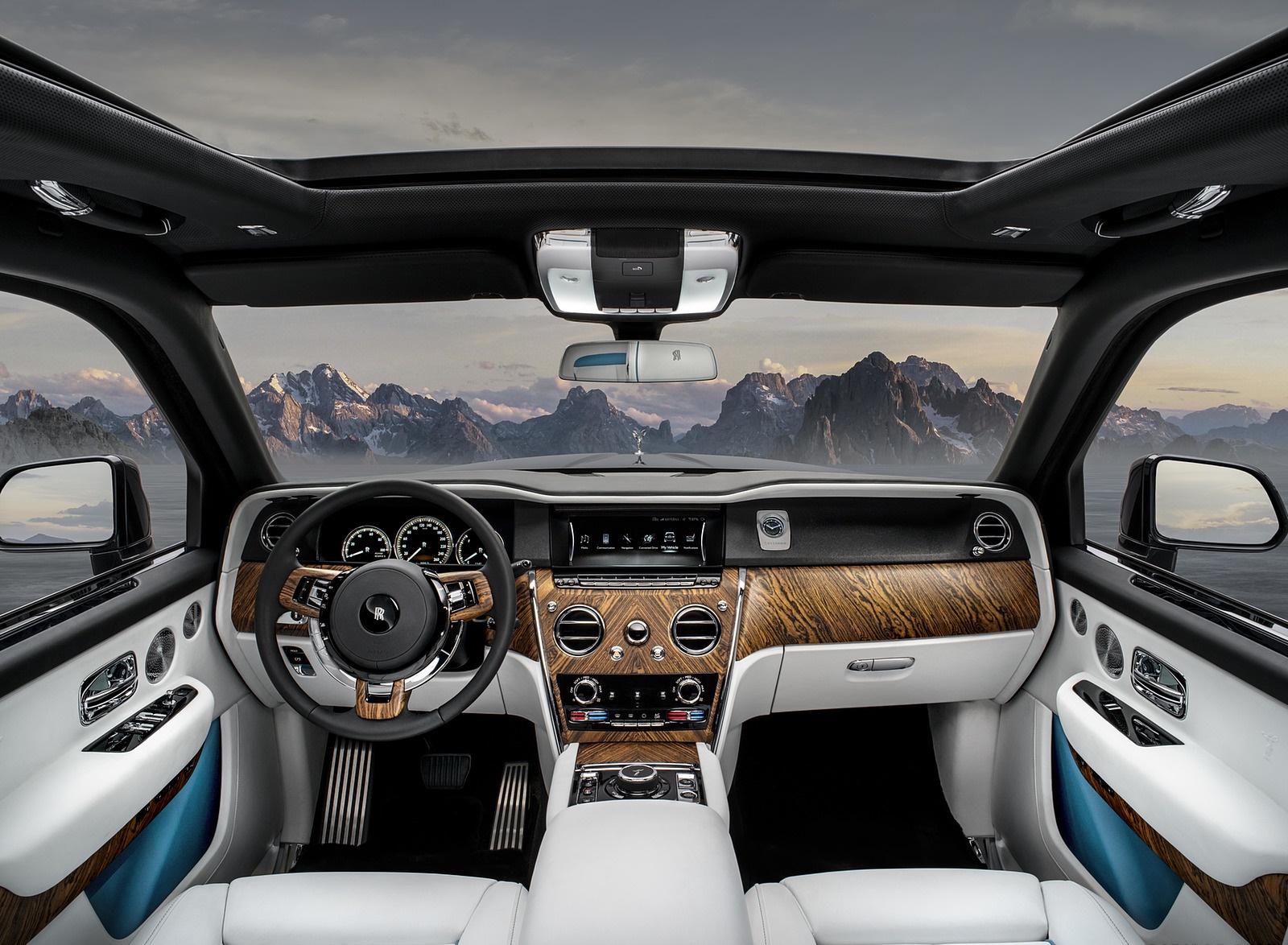 2019 Rolls-Royce Cullinan Interior Cockpit Wallpapers #112 of 122