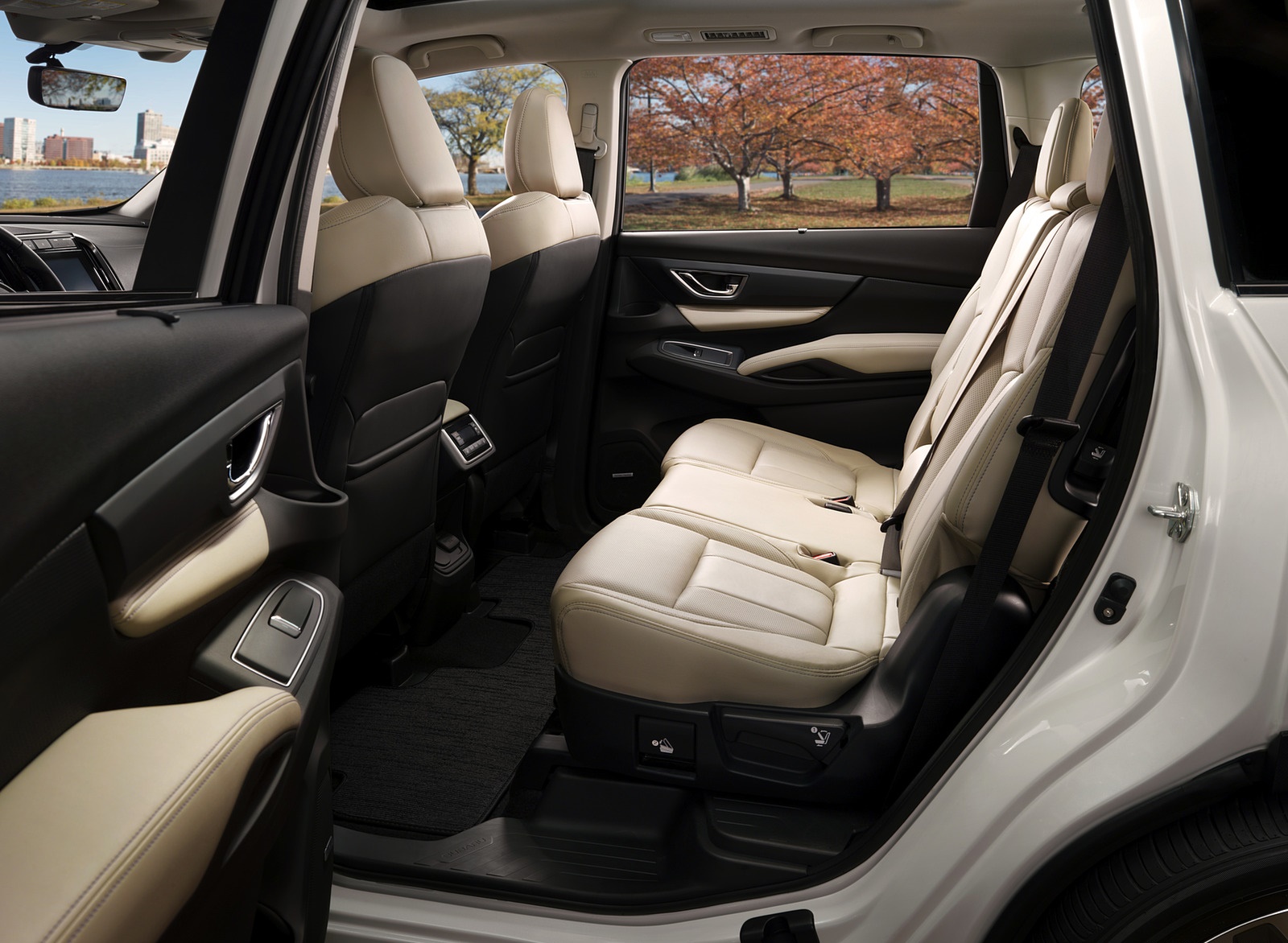 2019 Subaru Ascent Interior Rear Seats Wallpapers #16 of 20