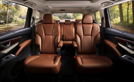 2019 Subaru Ascent Interior Rear Seats Wallpapers 450x275 (15)