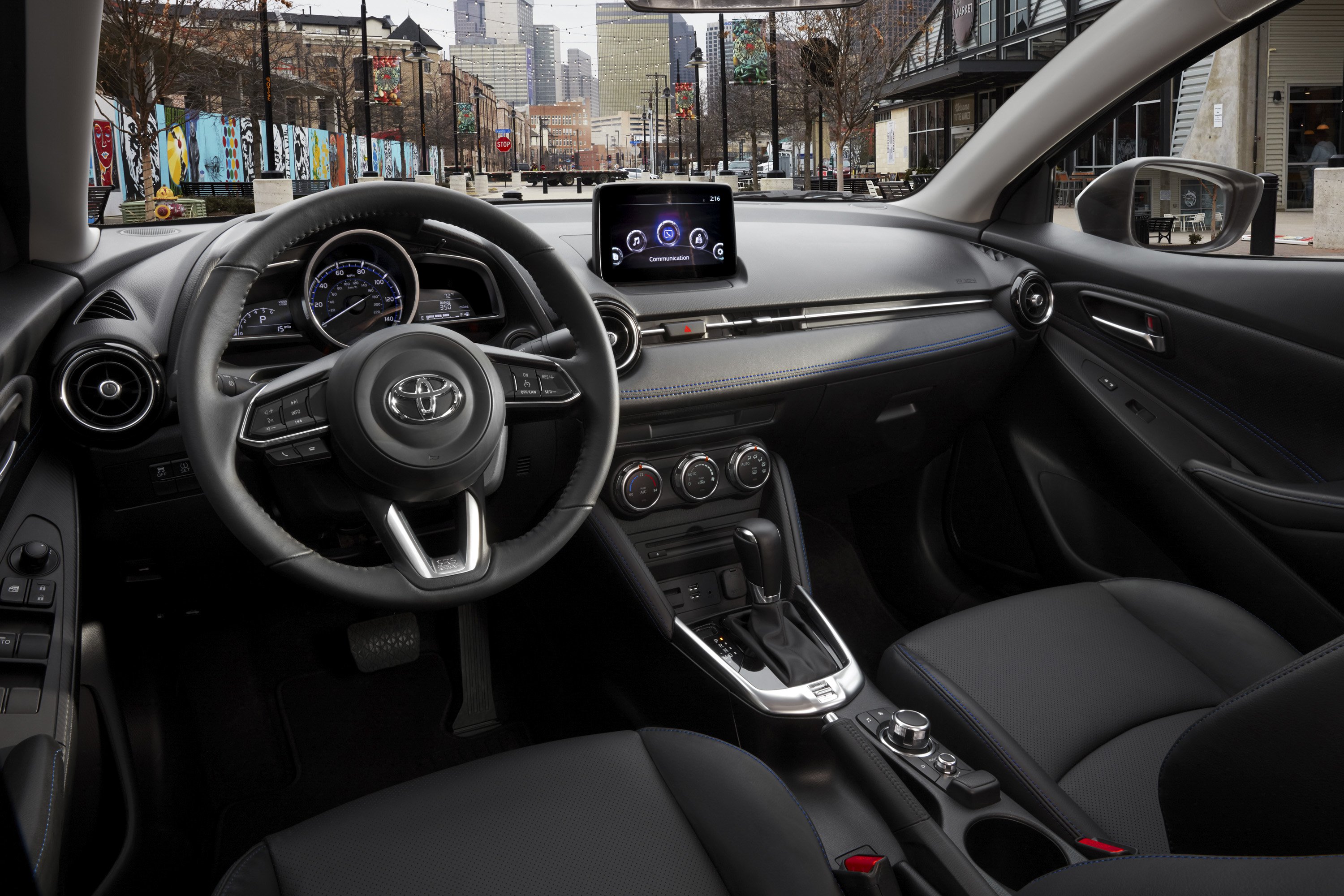 2019 Toyota Yaris Sedan Interior Wallpapers #8 of 10