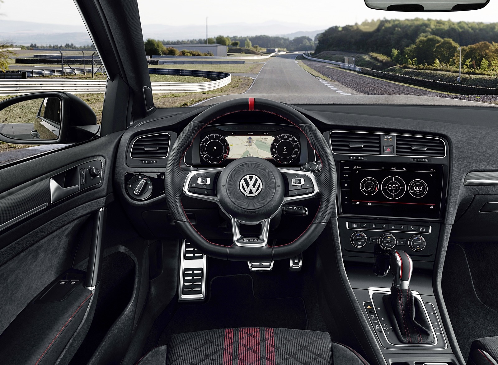 2019 Volkswagen Golf GTI TCR Interior Cockpit Wallpapers #40 of 75