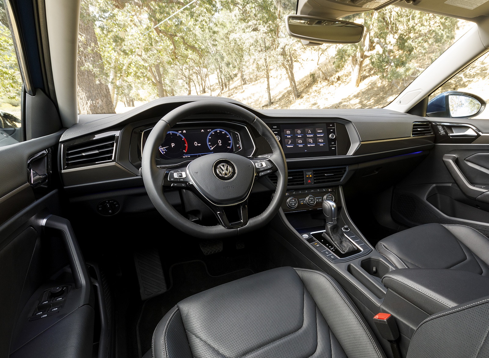 2019 Volkswagen Jetta Interior Steering Wheel Wallpapers #34 of 85