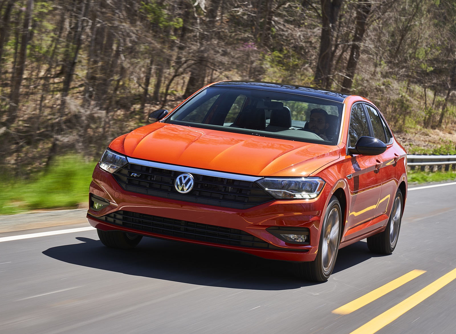 2019 Volkswagen Jetta R-Line Front Three-Quarter Wallpapers (1). Download Wallpaper