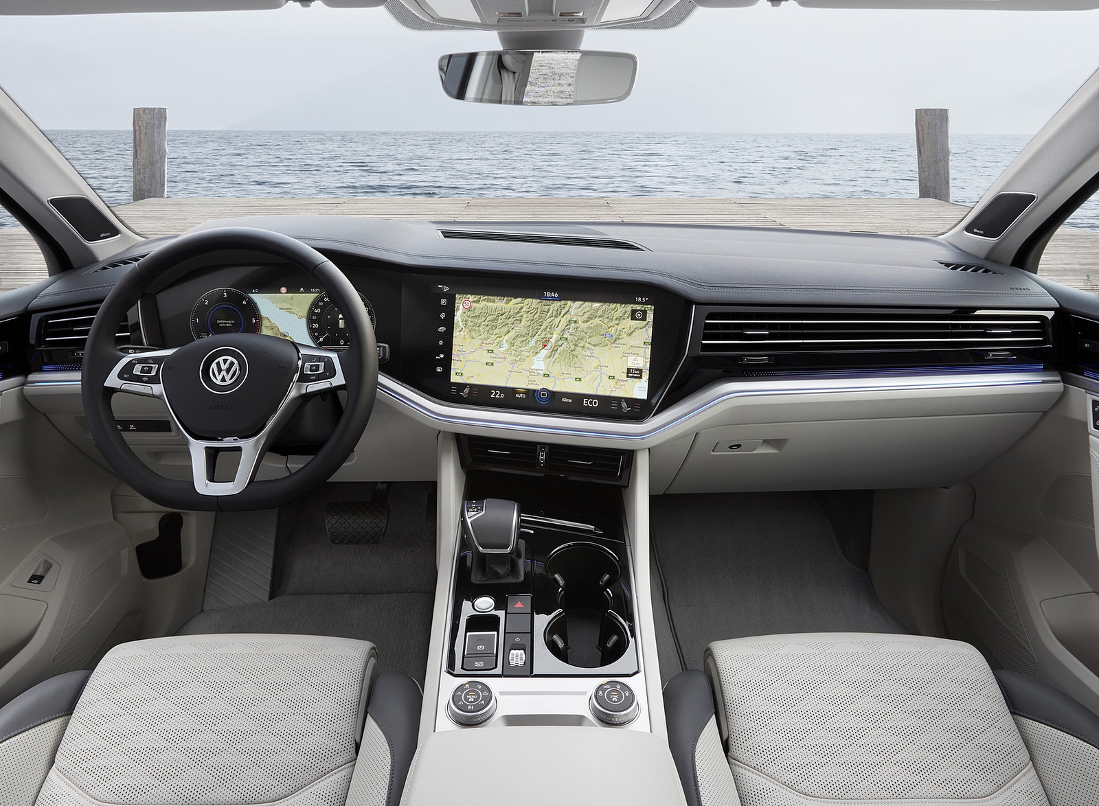 2019 Volkswagen Touareg Elegance Interior Cockpit Wallpapers #53 of 96