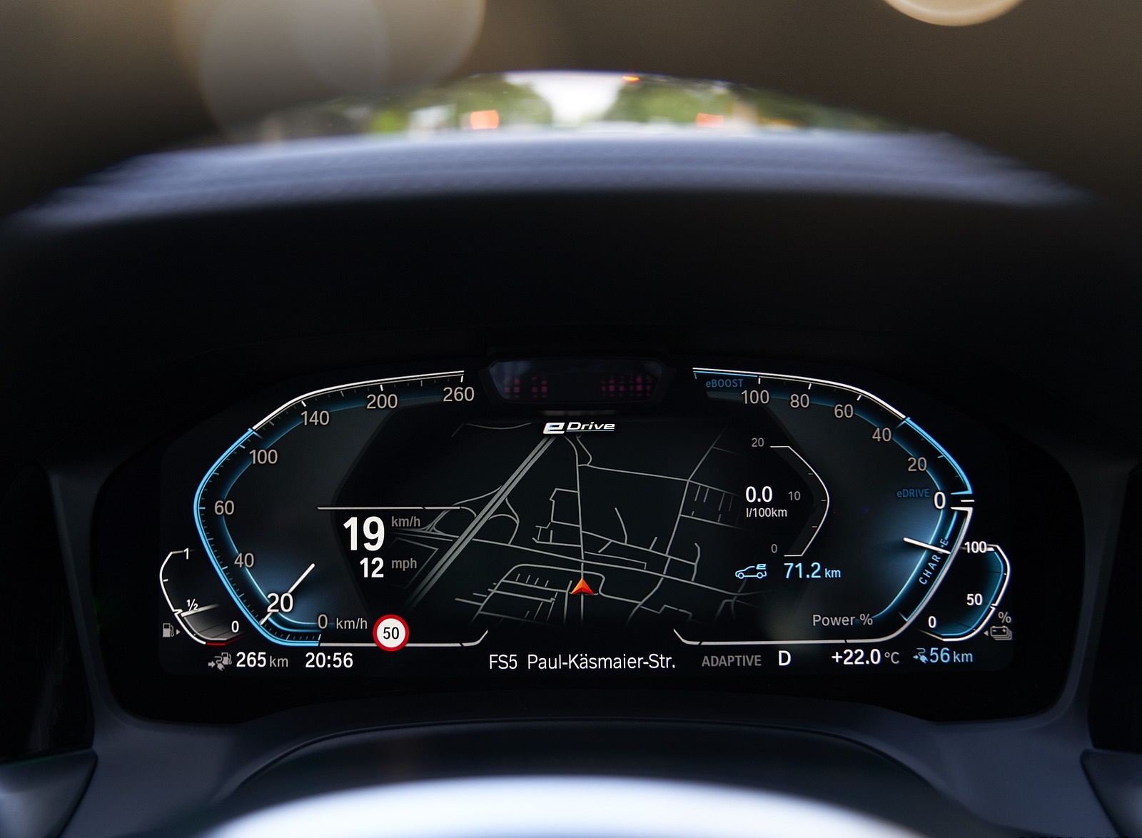2020 BMW 330e Plug-in Hybrid Digital Instrument Cluster Wallpapers #84 of 96