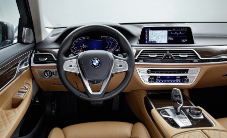 2020 BMW 7-Series 750Li Interior Cockpit Wallpapers 450x275 (44)