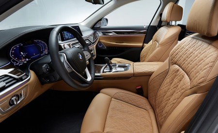 2020 BMW 7-Series 750Li Interior Front Seats Wallpapers 450x275 (41)
