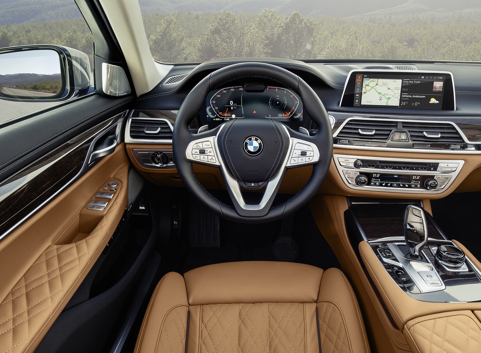 2020 BMW 7-Series 750Li Interior Wallpapers #38 of 45