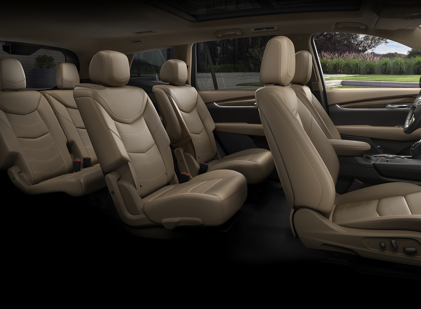 2020 Cadillac XT6 Premium Luxury Interior Seats Wallpapers #30 of 43
