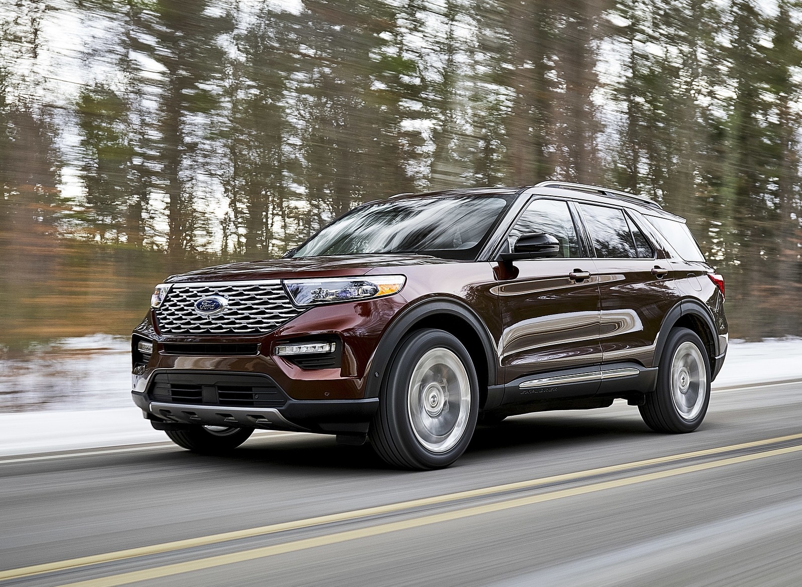 2020 Ford Explorer Front Three-Quarter Wallpapers #6 of 24