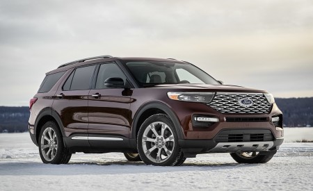 2020 Ford Explorer Front Three-Quarter Wallpapers 450x275 (7)