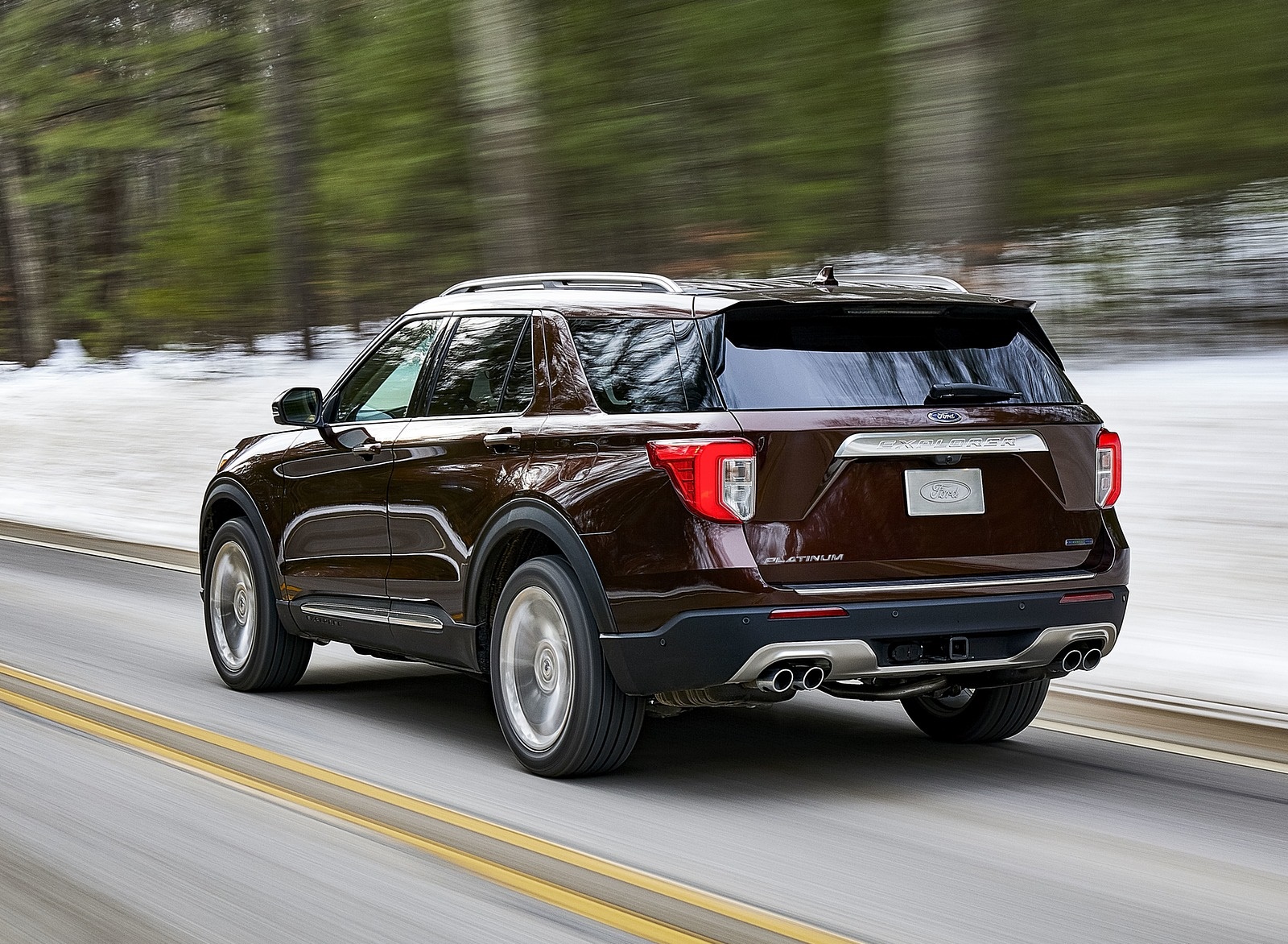 2020 Ford Explorer Rear Three-Quarter Wallpapers (8)