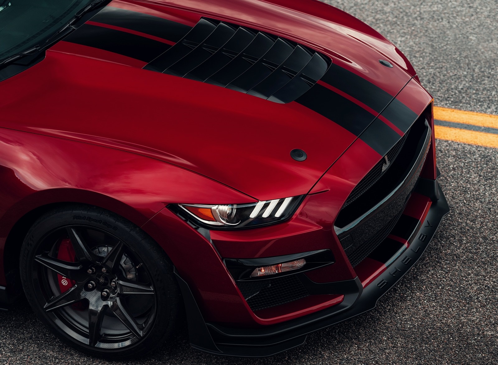 2020 Ford Mustang Shelby GT500 Hood Wallpapers #50 of 115