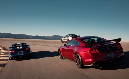 2020 Ford Mustang Shelby GT500 Rear Three-Quarter Wallpapers 450x275 (14)