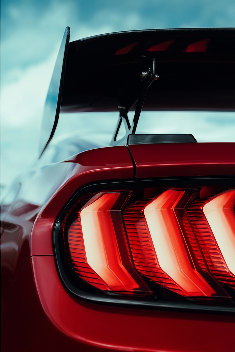 2020 Ford Mustang Shelby GT500 Tail Light Wallpapers #78 of 115