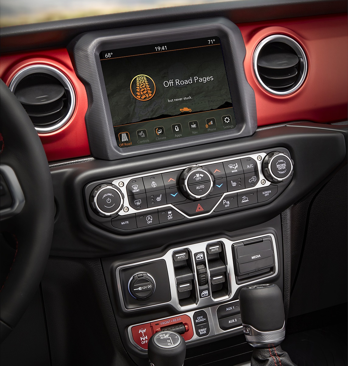 2020 Jeep Gladiator Central Console Wallpapers #73 of 125