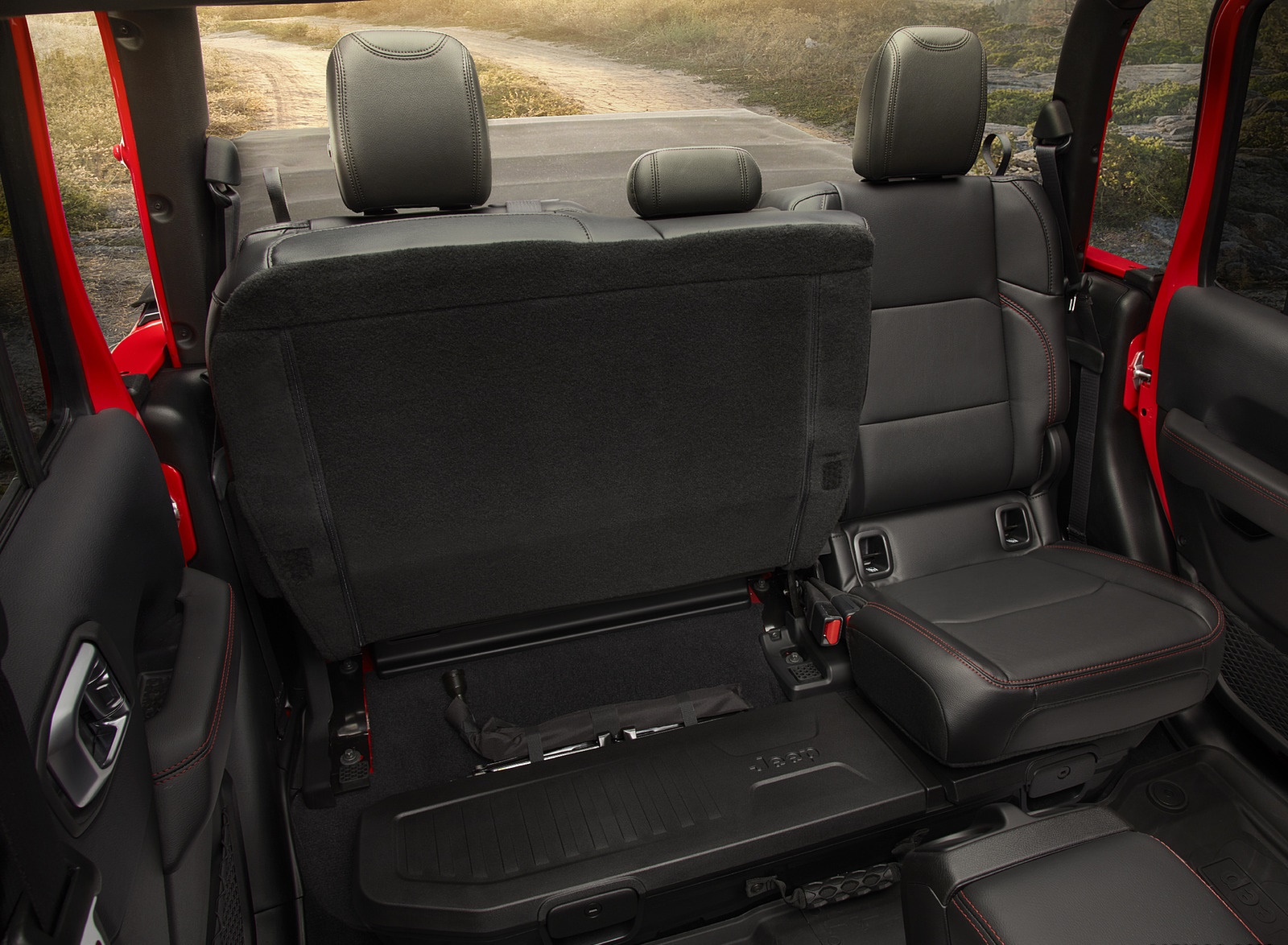 2020 Jeep Gladiator Interior Rear Seats Wallpapers #70 of 125