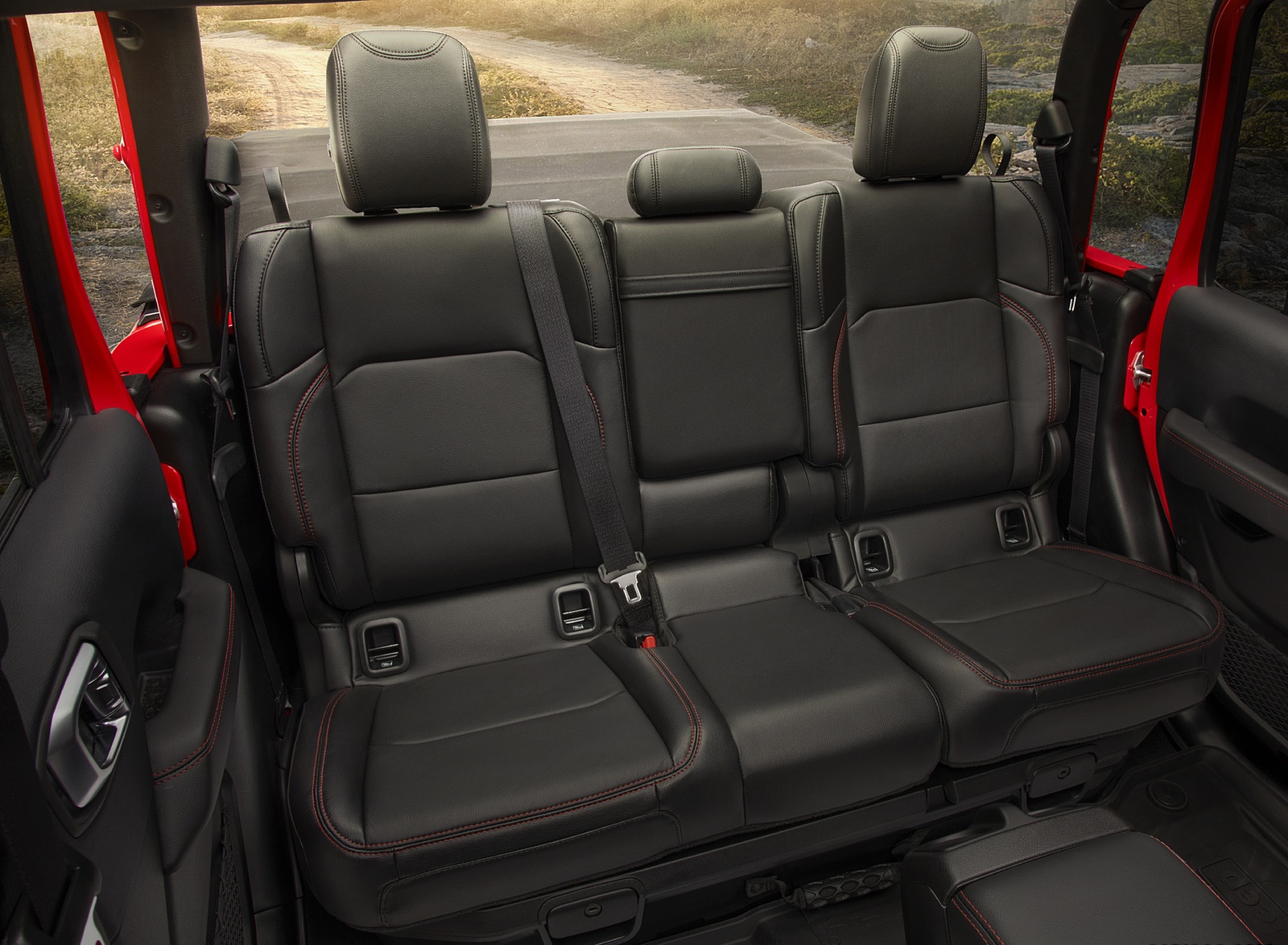 2020 Jeep Gladiator Interior Rear Seats Wallpapers #69 of 125
