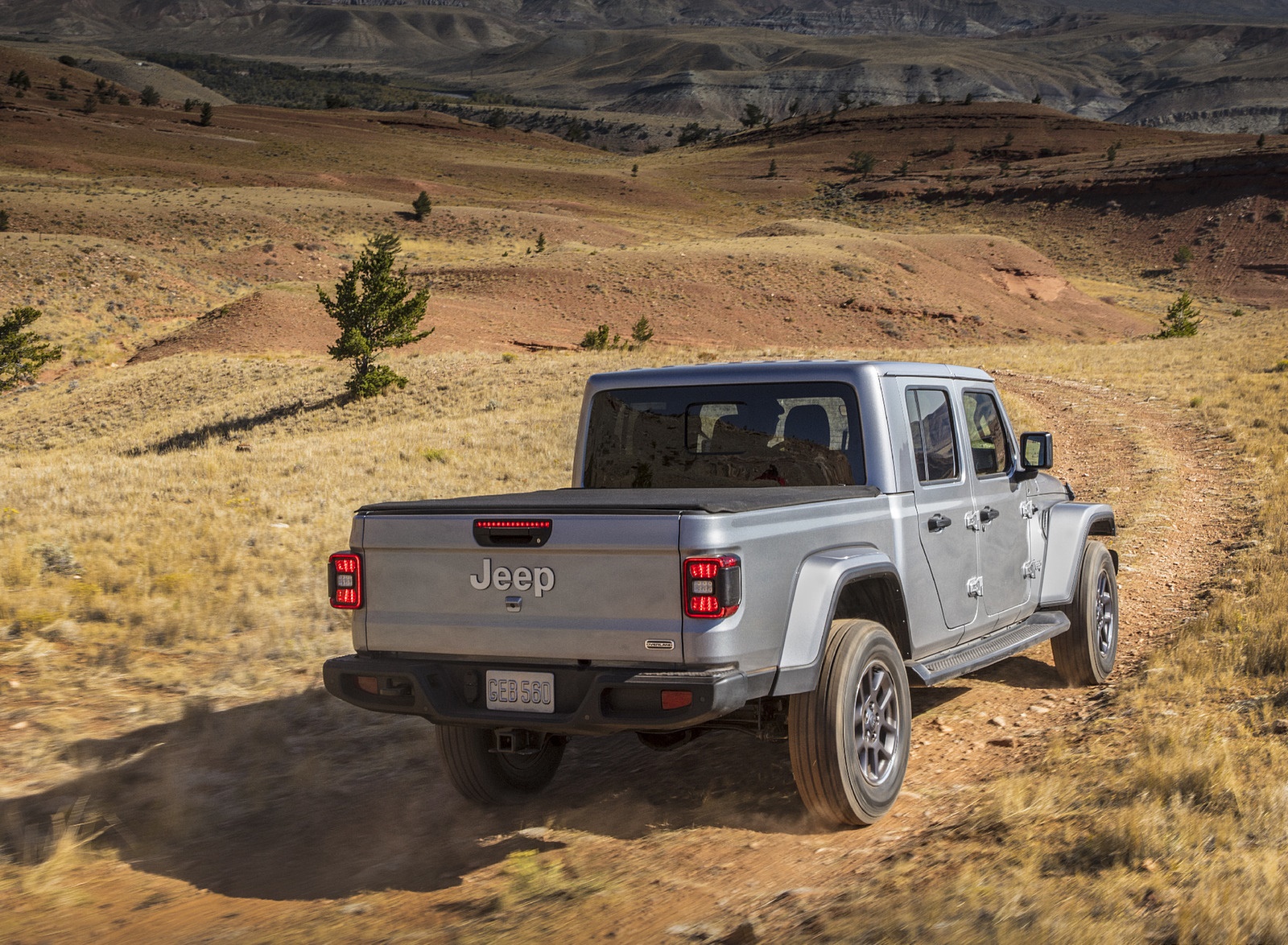 2020 Jeep Gladiator Overland Rear Three-Quarter Wallpapers #118 of 125
