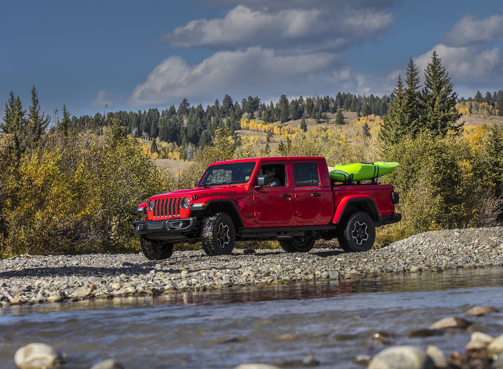 2020 Jeep Gladiator Rubicon Front Three-Quarter Wallpapers #28 of 125