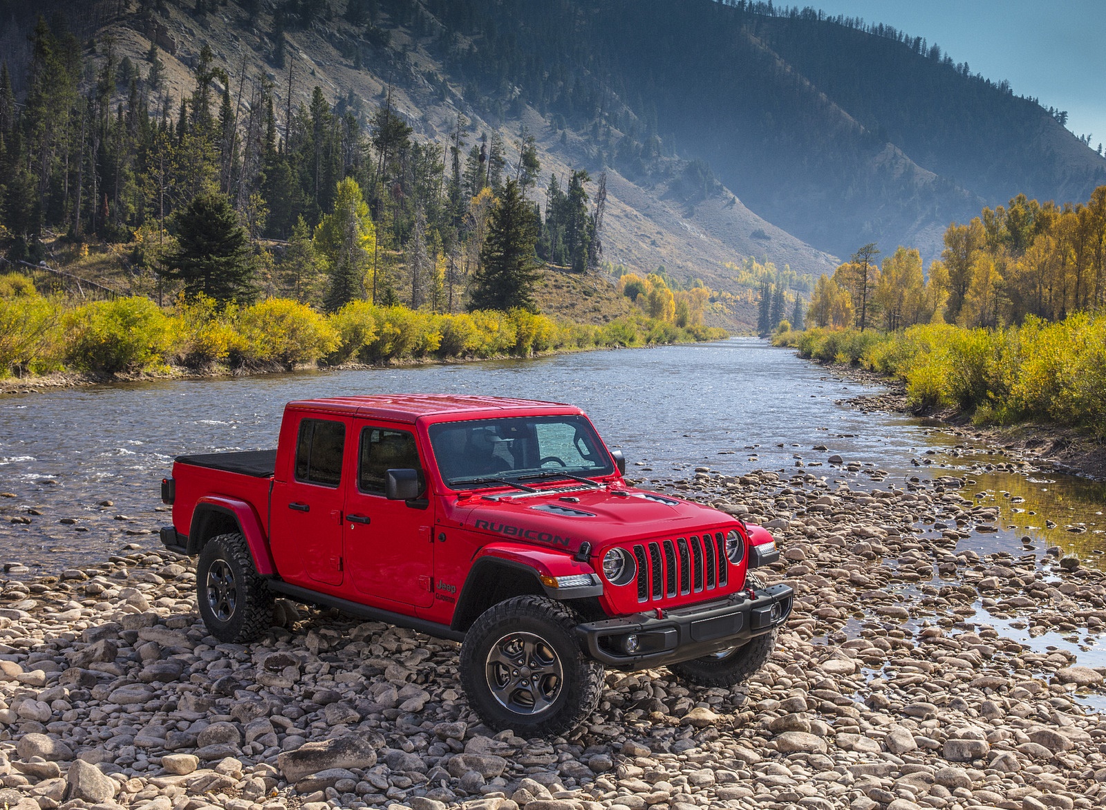 2020 Jeep Gladiator Rubicon Front Three-Quarter Wallpapers #29 of 125