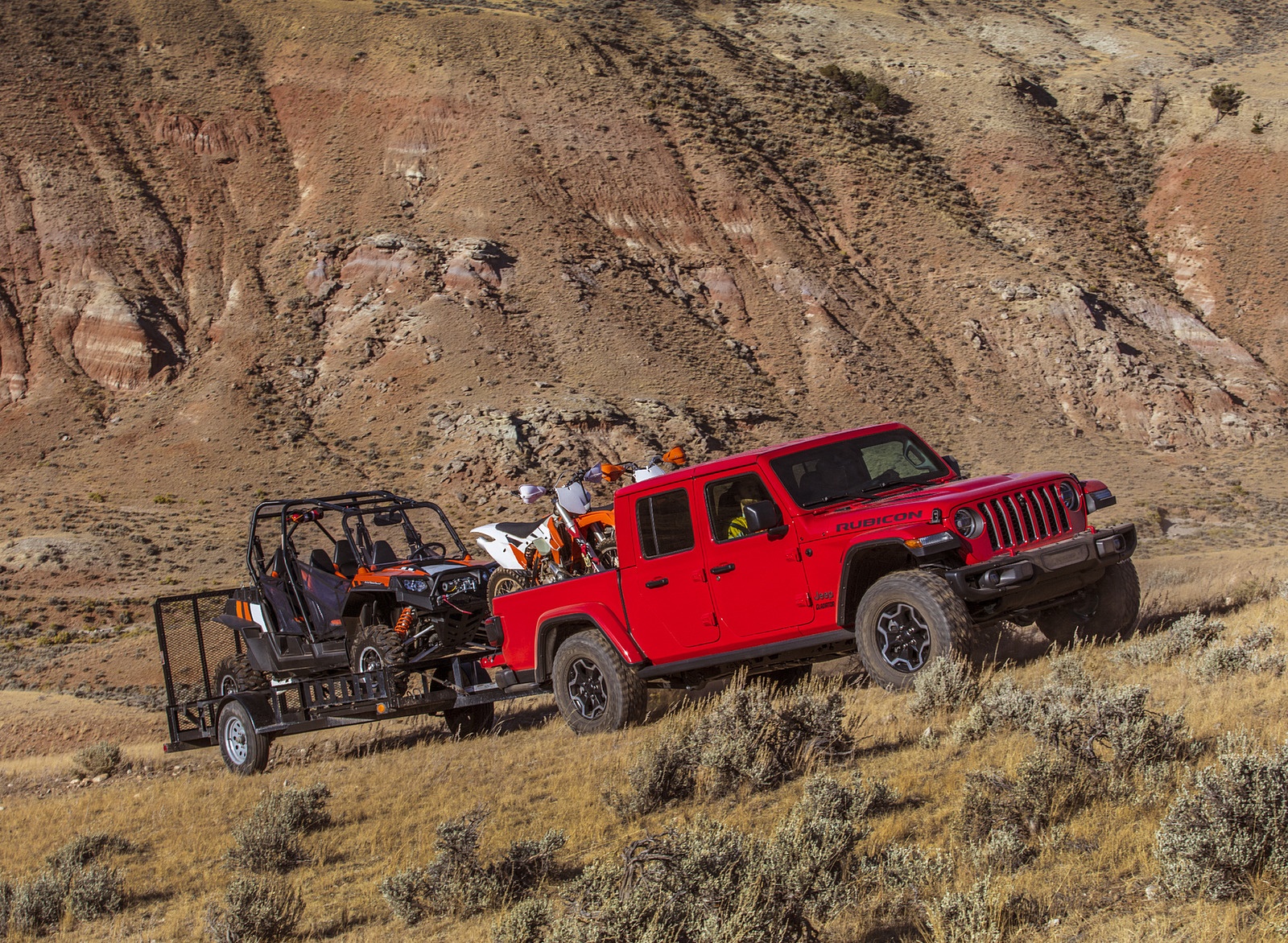 2020 Jeep Gladiator Rubicon Front Wallpapers #40 of 125