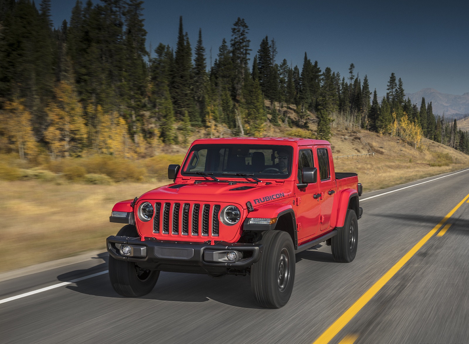 2020 Jeep Gladiator Rubicon Front Wallpapers (2)