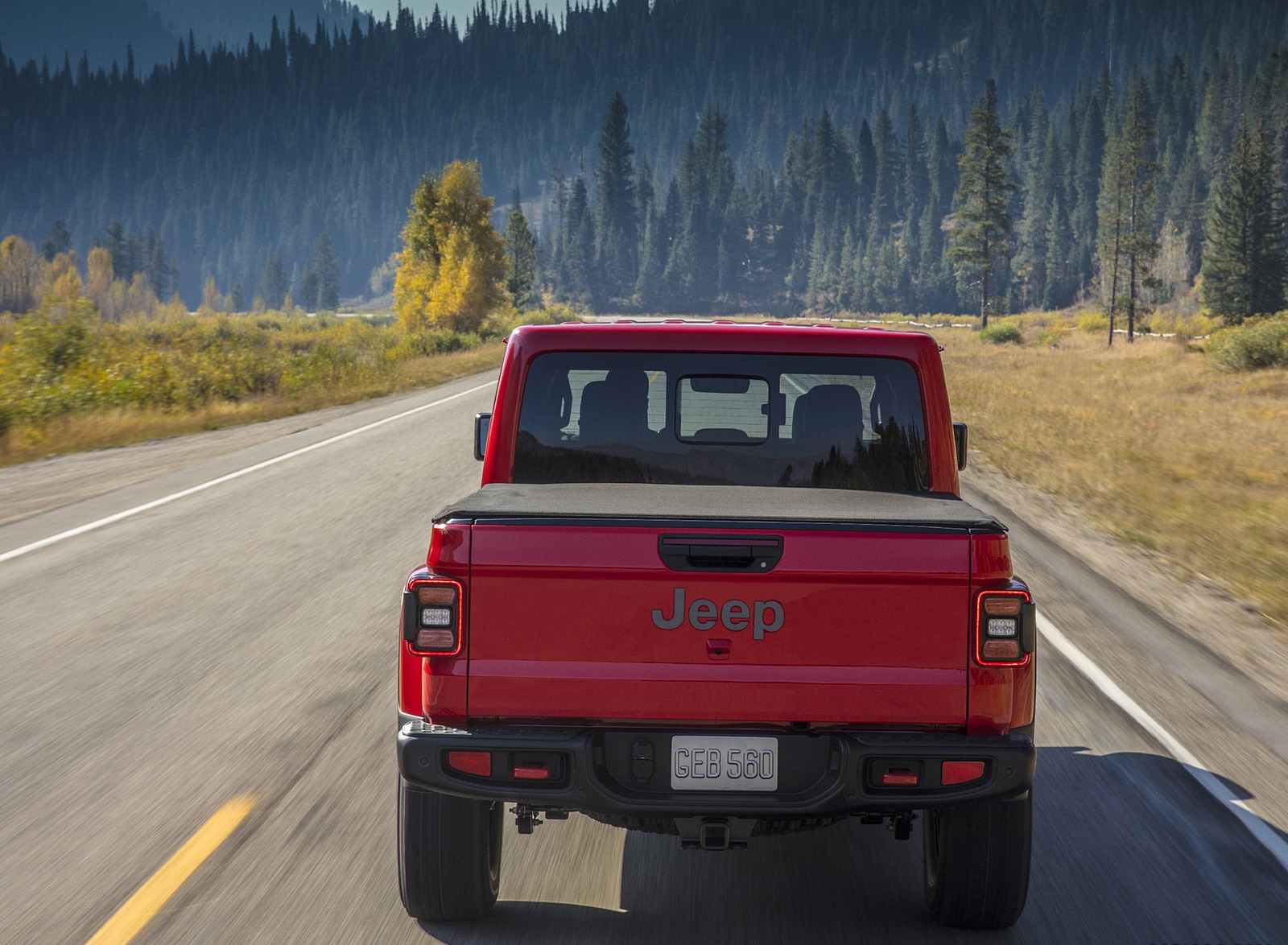 2020 Jeep Gladiator Rubicon Rear Wallpapers #21 of 125