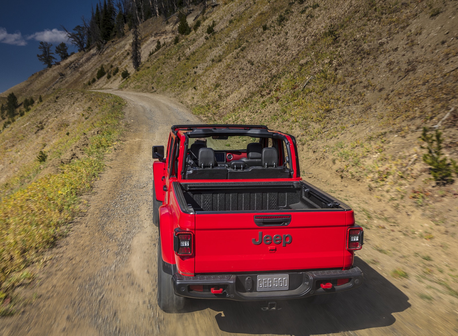 2020 Jeep Gladiator Rubicon Rear Wallpapers #43 of 125