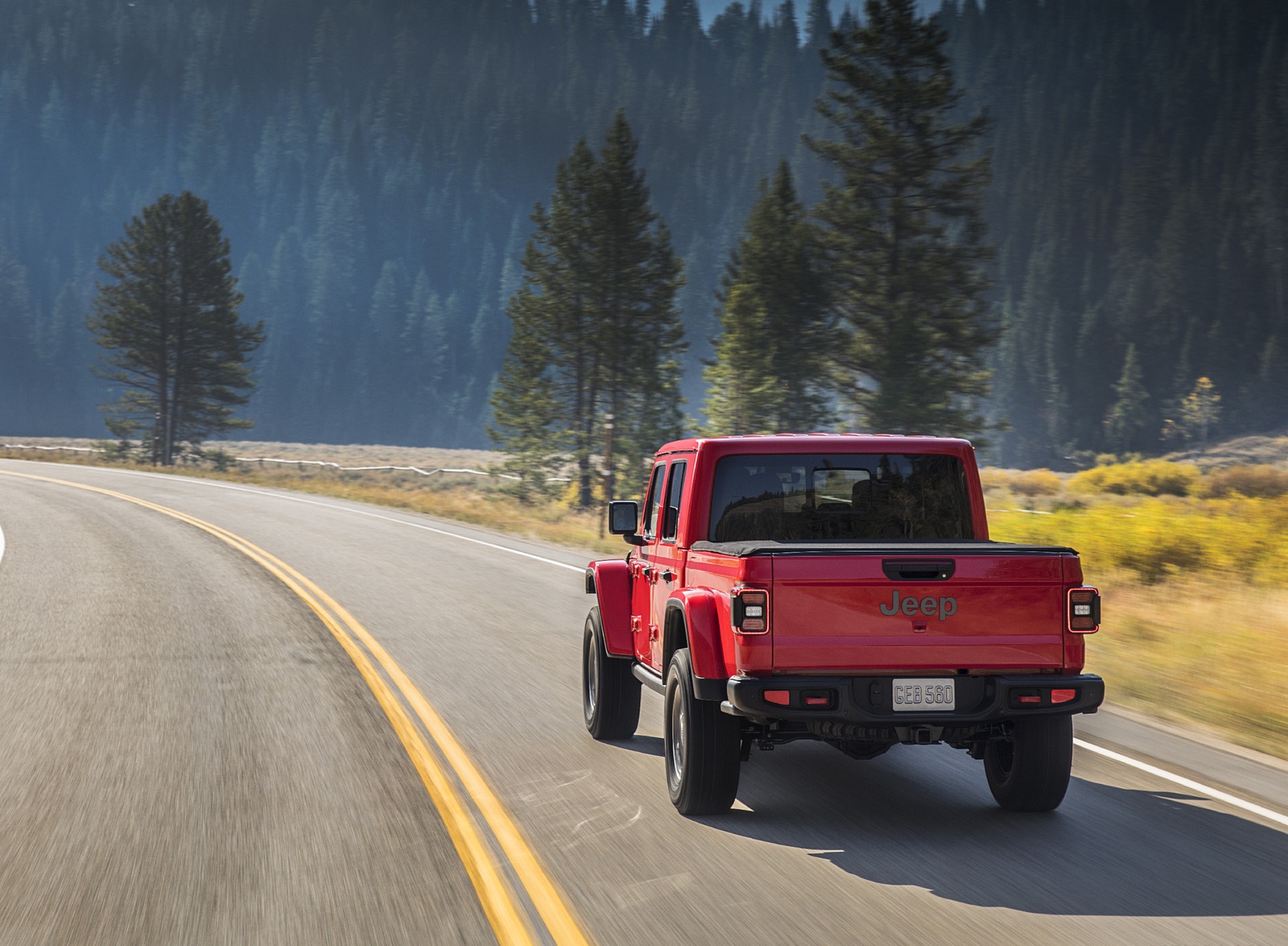 2020 Jeep Gladiator Rubicon Rear Wallpapers #14 of 125
