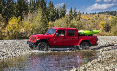 2020 Jeep Gladiator Rubicon Side Wallpapers 450x275 (18)